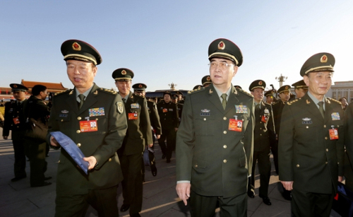 兩會(huì)人大開幕代表抵達(dá)4