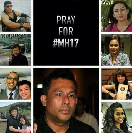　北京時間11：07，馬航公布MH17客機機組人員名單。圖為外媒曝光的機組人員照片。