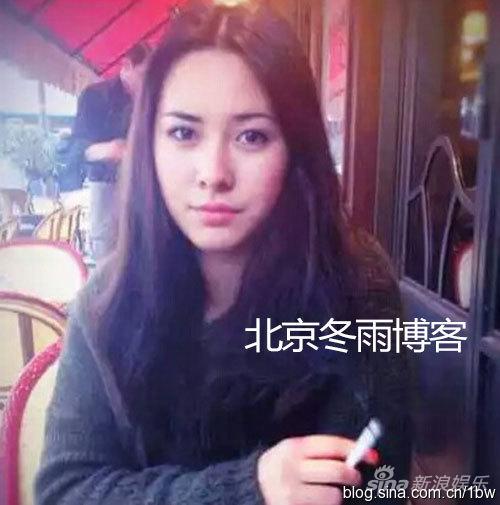 姜文混血女兒美顏