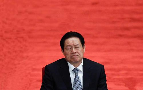 周永康，資料圖。