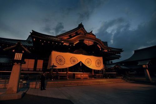 資料圖：靖國神社。