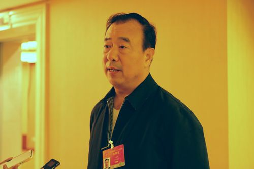 全國(guó)人大代表，河北農(nóng)業(yè)大學(xué)黨委副書記、校長(zhǎng)王志剛接受中國(guó)青年網(wǎng)記者采訪。 (2)