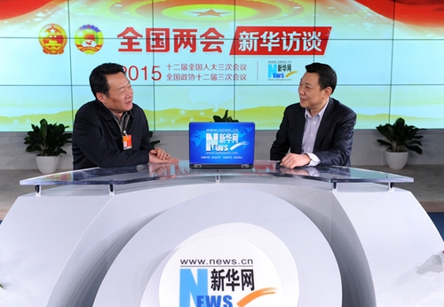 全國(guó)人大代表、安徽安慶市委書記虞愛華做客新華網(wǎng)兩會(huì)訪談