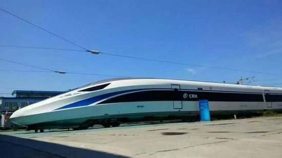 中國(guó)標(biāo)準(zhǔn)動(dòng)車(chē)組今天下線-時(shí)速350公里WiFi覆蓋2