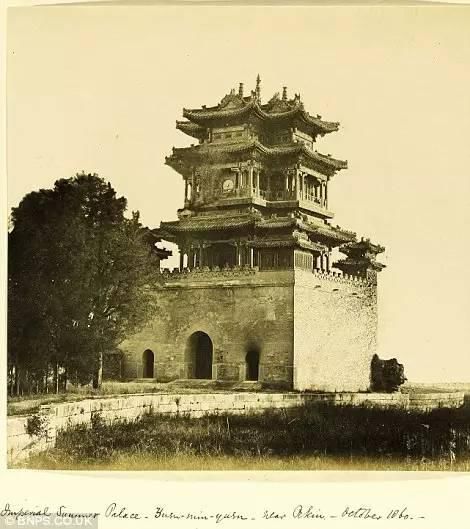 圓明園照片怎變作了頤和園？