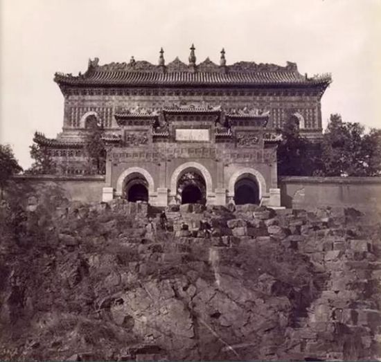 圓明園照片怎變作了頤和園？