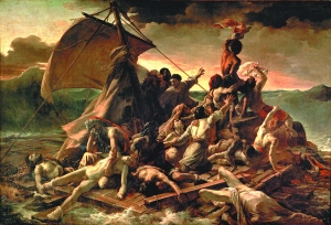 　　1819年，《美杜莎之筏》（Raft of the Medusa）中描繪的難民被遺棄的景象讓世人震驚。而今，很多人在跨越國境線的旅程中不幸身亡，而其他人對此置若罔聞，這無異于是我們時代種族滅絕的慘劇，種族主義是唯一的原因