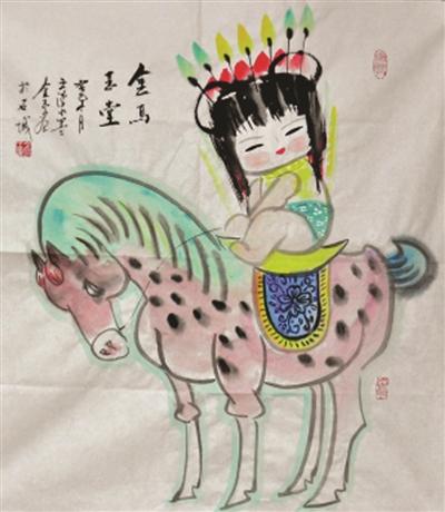 中國(guó)繪畫獲得專利的非常鮮有，而王金玉以其“文漫水墨畫”獲得國(guó)家專利，更是難得。12月19日，“金陵九閑”書畫展將在南京市美術(shù)館開(kāi)幕。溧水的文漫水墨畫家王金玉就是“九閑”之一，他先后發(fā)表作品千余幅，出版圖書和畫冊(cè)數(shù)十本，多種美術(shù)設(shè)計(jì)在全國(guó)獲金、銀獎(jiǎng)；首創(chuàng)的“文漫水墨畫”2013年5月還獲得了國(guó)家專利。