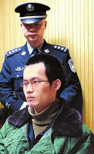 一審宣判時,林森浩面無表情。
