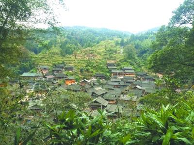 入選第一批中國傳統(tǒng)村落的貴州榕江縣大利村。