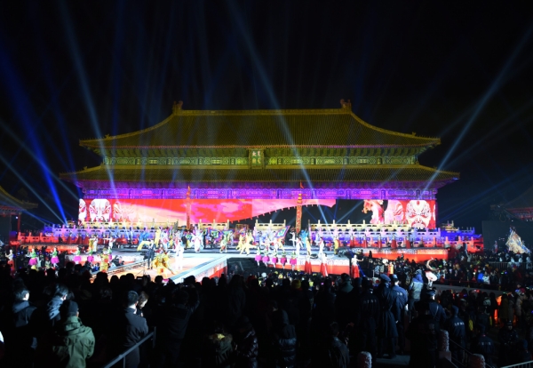 這是活動(dòng)現(xiàn)場(chǎng)（1月1日攝）。