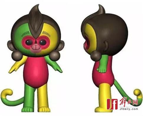 “康康”3D版形象。圖片來自網(wǎng)絡