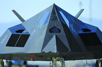 F-117隱形戰(zhàn)機。