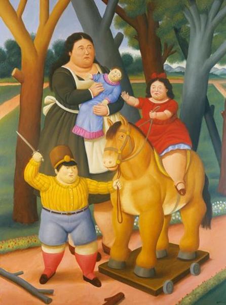 在公園里，費爾南多·波特羅，2006