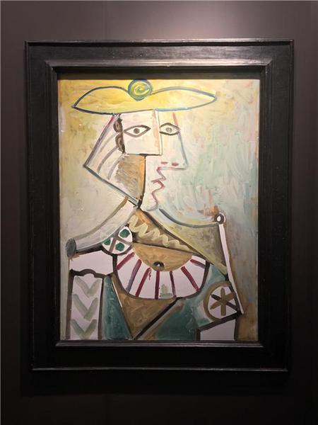 畢加索《Buste au Chapeau》