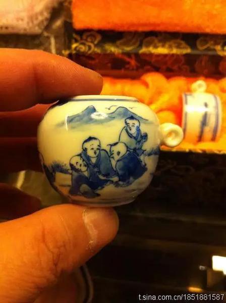于謙的心愛(ài)之物——青花、嬰戲圖