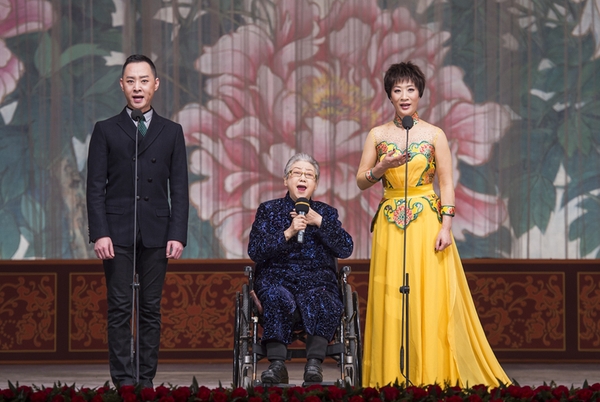 2015年，李世濟坐著輪椅來參加《難忘的記憶———國家京劇院建院六十周年演出》。