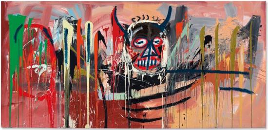 讓-米歇爾·巴斯奎特（Jean-Michel Basquiat），《Untitled》，1982 圖片：Courtesy Christie`s