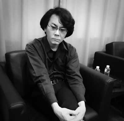 石黑浩接受記者專訪。京華時報記者潘珊菊攝