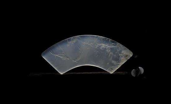 局部有蘿卜絲紋，局部無蘿卜絲紋的坑頭石