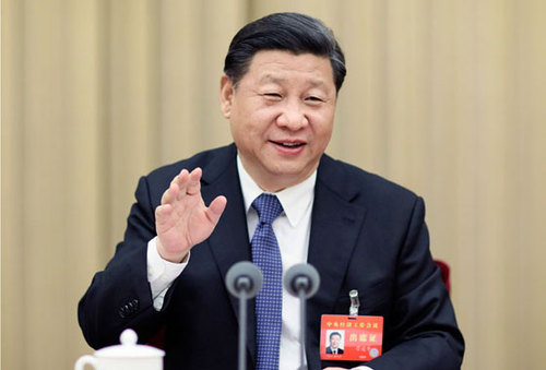 2015年12月18日至21日，中央經(jīng)濟工作會議在北京舉行。中共中央總書記、國家主席、中央軍委主席習近平發(fā)表重要講話。 新華社記者蘭紅光攝