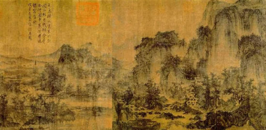 李成 《茂林遠(yuǎn)岫圖》