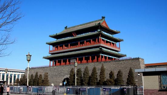 現(xiàn)在的正陽(yáng)門城樓