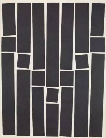 《繪畫(huà)9號(hào)（Painting 9）》，何里歐?奧迪塞卡（HélioOiticica），布面油畫(huà)，1959年