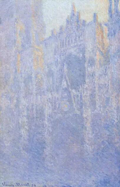 莫奈，《早晨的魯昂大教堂正門》，1892-1894，埃森弗柯望博物館