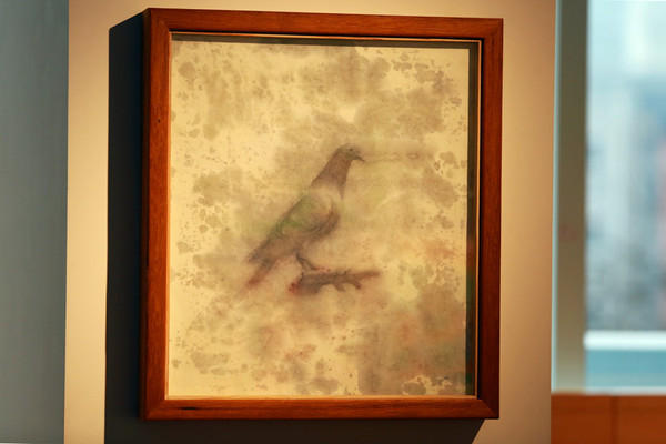 孫麒，無題，紙本設(shè)色， 44×50cm，2009