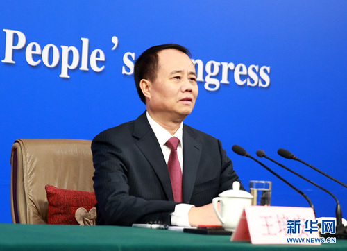 圖為國家衛(wèi)生計生委副主任王培安。