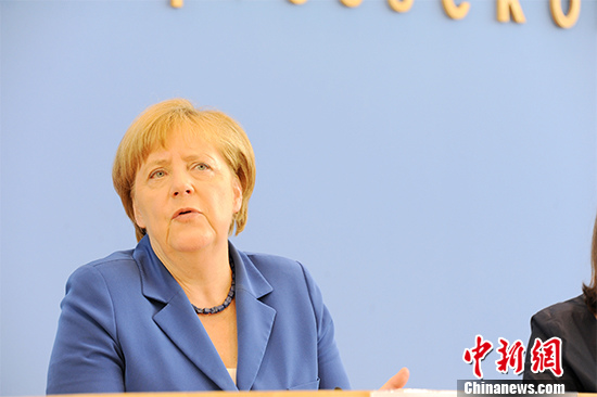 資料圖：德國(guó)總理默克爾。 <a target='_blank' href='http://www.chinanews.com/'>中新社</a>記者 彭大偉 攝