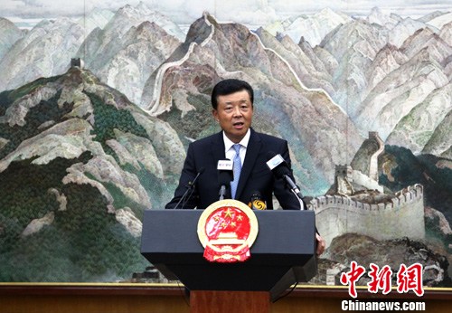資料圖：中國駐英國大使劉曉明。<a target='_blank' href='http://www.chinanews.com/'>中新社</a>發(fā) 周兆軍 攝