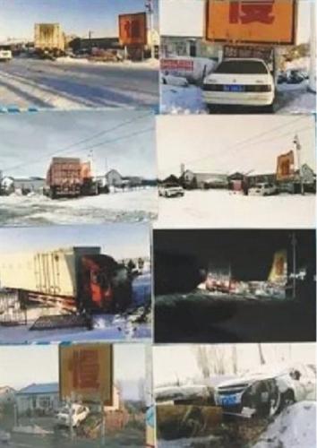 近年發(fā)生在許仁香家的車禍（部分）。圖/受訪者供圖