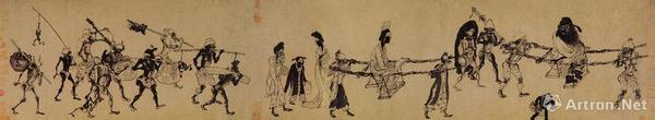 龔開(kāi)《中山出游圖》