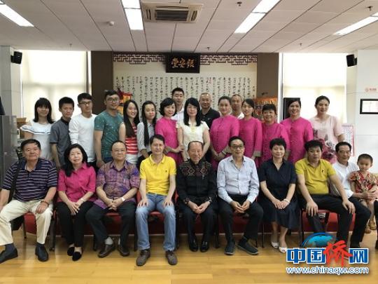 中國僑網印尼東方音樂基金會到訪廈門同安?！∪~小珊　攝