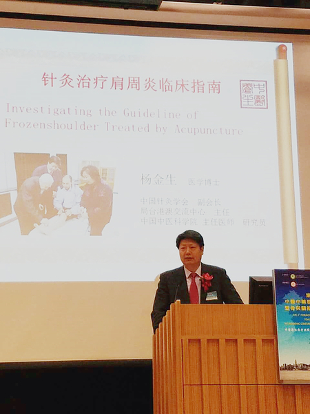 全國政協(xié)委員、國家中醫(yī)藥管理局對臺港澳中醫(yī)藥交流合作中心主任楊金生教授_副本