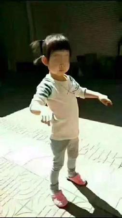 在跳舞的郭子萱。受訪者供圖