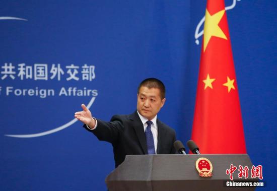 資料圖：中國外交部發(fā)言人陸慷。<a target='_blank' href='http://www.chinanews.com/'>中新社</a>發(fā) 劉關(guān)關(guān) 攝