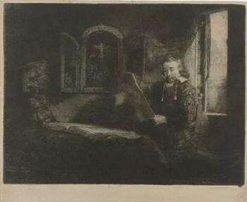 Rembrandt,《Abraham Francen醫(yī)生肖像》，1655 –1659年中，阿姆斯特安國家博物院
