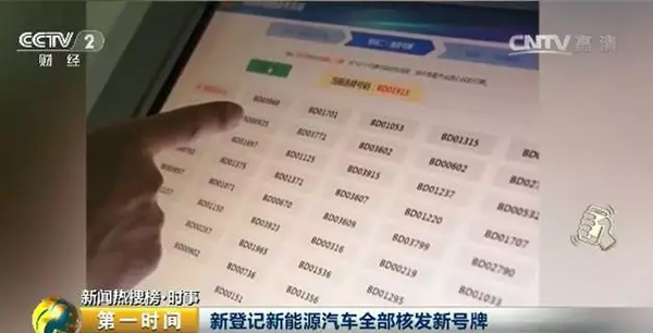 新能源汽車專用號牌來了！以后，你的車牌長這樣