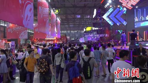 資料圖：7月27日至30日，第十五屆中國國際數(shù)碼互動娛樂展覽會(ChinaJoy)在上海舉行。(圖文無關(guān))康玉湛 攝
