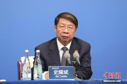9月3日，中國(guó)代表團(tuán)財(cái)政部副部長(zhǎng)史耀斌在金磚國(guó)家領(lǐng)導(dǎo)人廈門(mén)會(huì)晤新聞中心舉行新聞發(fā)布會(huì)，介紹金磚國(guó)家財(cái)金合作進(jìn)展情況。<a target='_blank' href='http://www.chinanews.com/'>中新社</a>記者 盛佳鵬 攝
