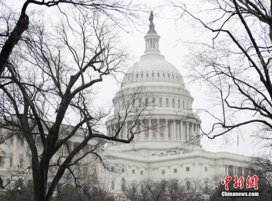 美國國會(huì)大廈。 <a target='_blank' href='http://www.chinanews.com/'>中新社</a>記者 張蔚然 攝