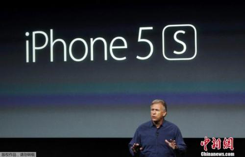 資料圖：2013年9月份，蘋果公司正式發(fā)布兩款新iPhone，分別是是iPhone 5C和iPhone 5S。圖為iPhone 5s。