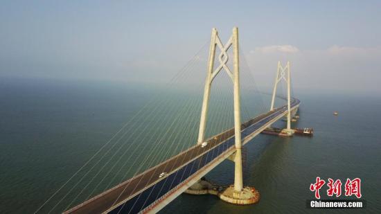 資料圖：港珠澳大橋雄姿。 <a target='_blank' href='http://www.chinanews.com/'>中新社</a>記者 陳文 攝