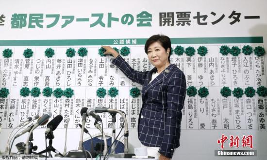 資料圖：小池百合子。