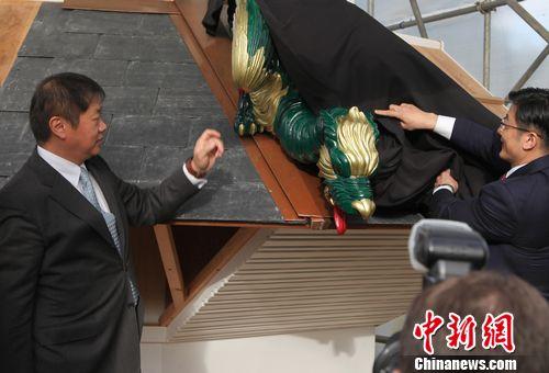 倫敦“中國寶塔”在加緊修復(fù)中已關(guān)閉近半個世紀(jì)