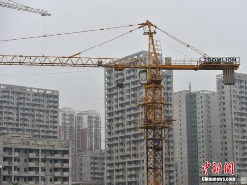 圖為北京郭公莊一期正在建設(shè)中的公租房項目。<a target='_blank' href='http://www.chinanews.com/' >中新網(wǎng)</a>記者 金碩 攝