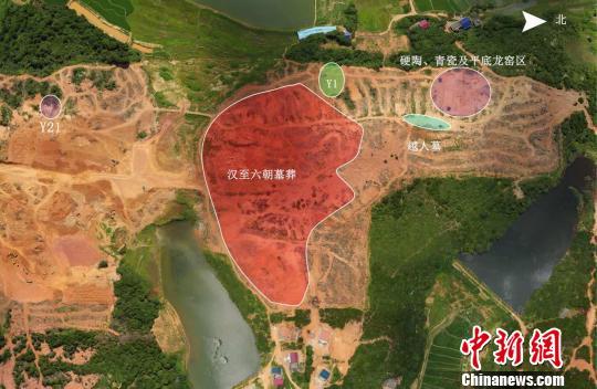 洋塘山遺跡分布圖。受訪單位提供